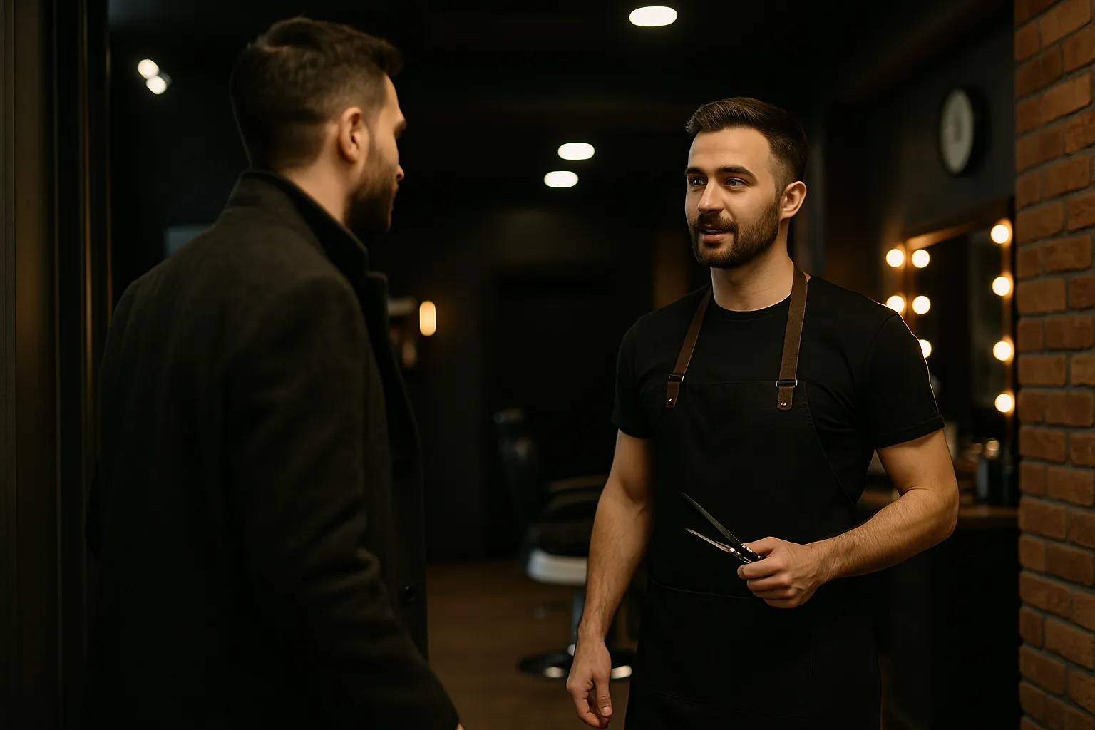 Barber Salon Bootstrap 4 Template