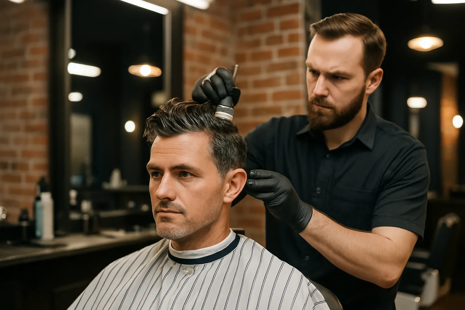 Barber Salon Bootstrap 4 Template