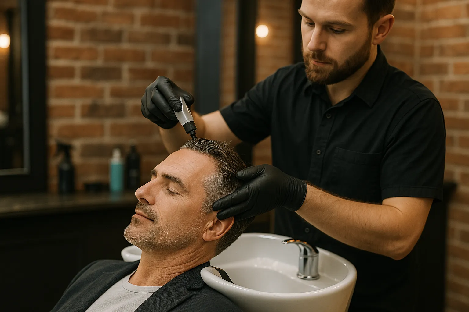 Barber Salon Bootstrap 4 Template